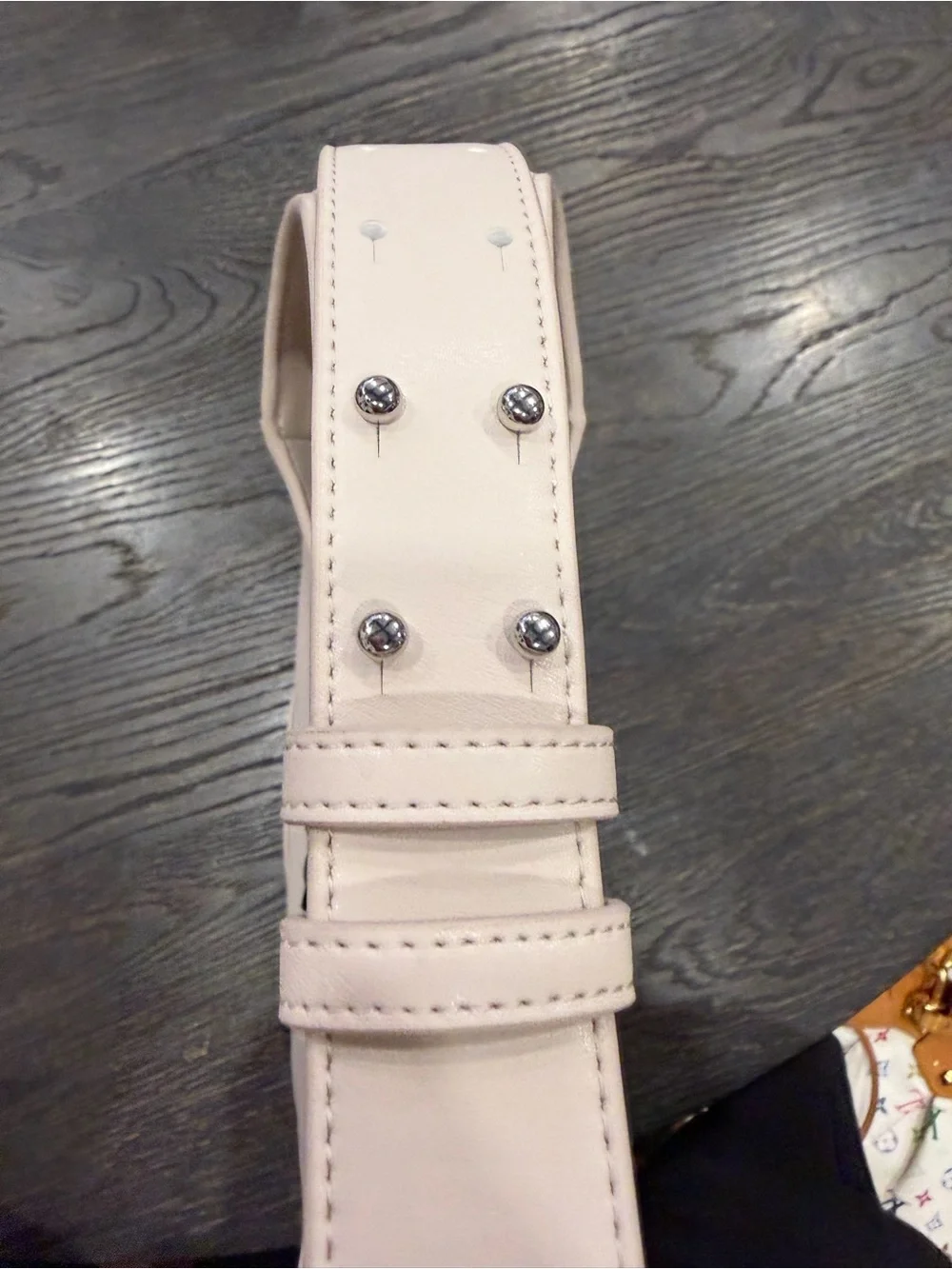 Lululemon Leather Alternative Shoulder Bag 8L Cream White new
